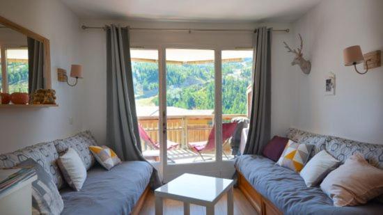 Апартаменти 2 Pieces Avec Terrasse Et Vue Sur Les Pistes Ізола-2000 Екстер'єр фото
