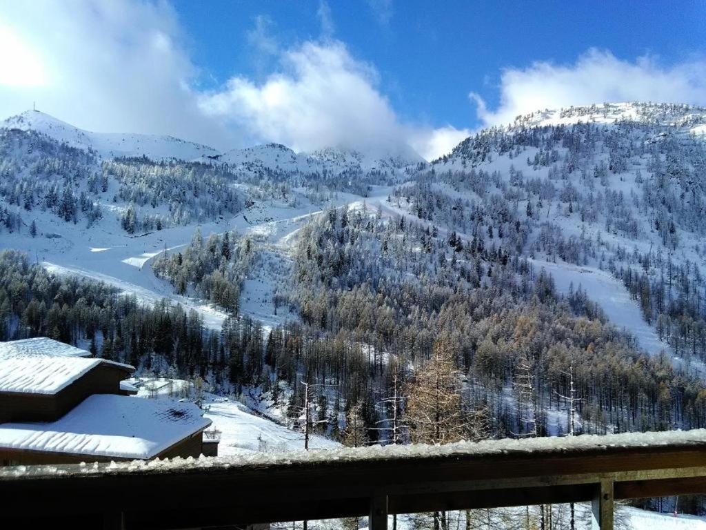 Апартаменти 2 Pieces Avec Terrasse Et Vue Sur Les Pistes Ізола-2000 Екстер'єр фото